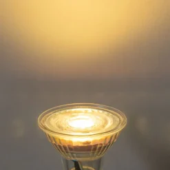 GU10 50mm LED lamp helder 1W 80 lm 2200K