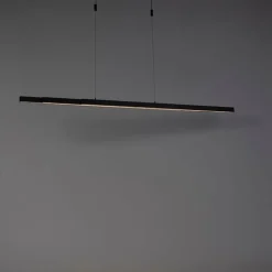 Hanglamp antraciet incl. LED en dimmer verstelbaar - Juliet