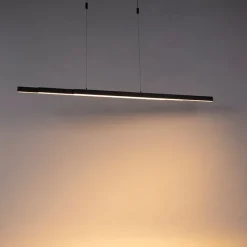 Hanglamp antraciet incl. LED en dimmer verstelbaar - Juliet