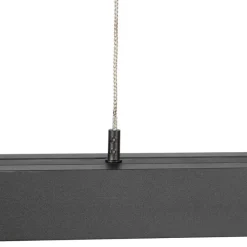 Hanglamp antraciet incl. LED en dimmer verstelbaar - Juliet