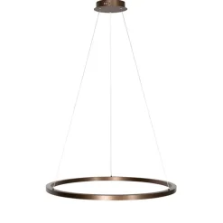 Hanglamp brons 80 cm incl. LED 3-staps dimbaar - Girello