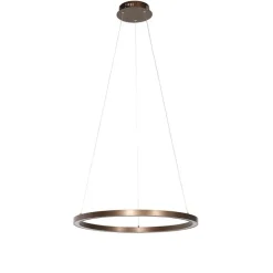 Hanglamp brons 60 cm incl. LED 3-staps dimbaar - Girello