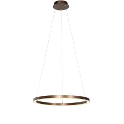 Hanglamp brons 60 cm incl. LED 3-staps dimbaar - Girello