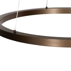 Hanglamp brons 60 cm incl. LED 3-staps dimbaar - Girello