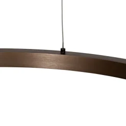 Hanglamp brons 60 cm incl. LED 3-staps dimbaar - Girello