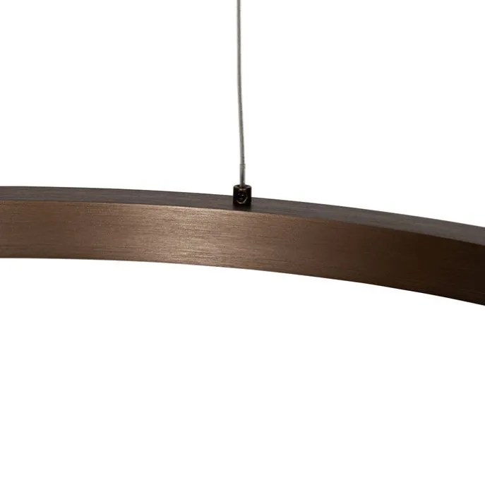 Hanglamp brons 60 cm incl. LED 3-staps dimbaar - Girello