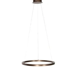 Hanglamp brons 60 cm incl. LED 3-staps dimbaar - Girello