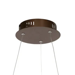 Hanglamp brons 60 cm incl. LED 3-staps dimbaar - Girello