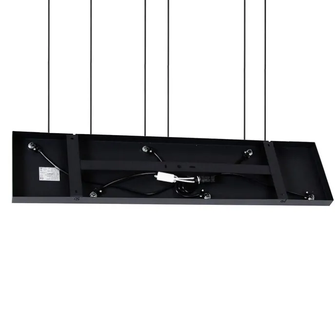 Hanglamp brons met taupe en beige 6-lichts - Ans