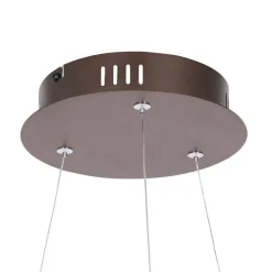 Hanglamp donkerbrons 40 cm incl. LED 3-staps dimbaar - Anello
