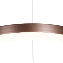 Hanglamp donkerbrons 40 cm incl. LED 3-staps dimbaar - Anello