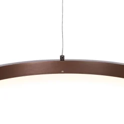 Hanglamp donkerbrons 40 cm incl. LED 3-staps dimbaar - Anello