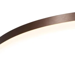 Hanglamp donkerbrons 80 cm incl. LED 3-staps dimbaar - Anello