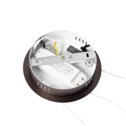 Hanglamp donkerbrons 60 cm incl. LED 3-staps dimbaar - Anello