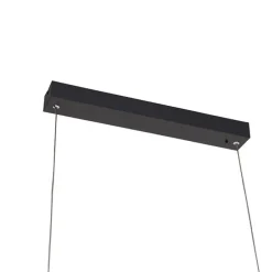 Hanglamp donkergrijs incl. LED met afstandsbediening - Casper