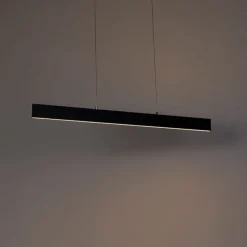 Hanglamp donkergrijs incl. LED met afstandsbediening - Casper