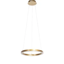 Hanglamp goud 40cm incl. LED 3-staps dimbaar - Girello