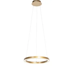 Hanglamp goud 40cm incl. LED 3-staps dimbaar - Girello