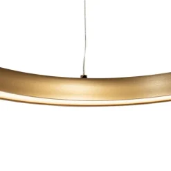 Hanglamp goud 40cm incl. LED 3-staps dimbaar - Girello