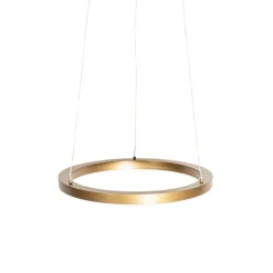 Hanglamp goud 40cm incl. LED 3-staps dimbaar - Girello