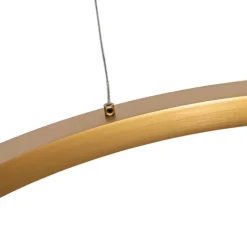 Hanglamp goud 60cm incl. LED 3-staps dimbaar - Girello