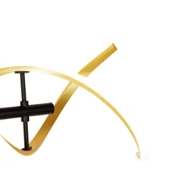 Hanglamp goud incl. LED 3-staps dimbaar in kelvin - Henk