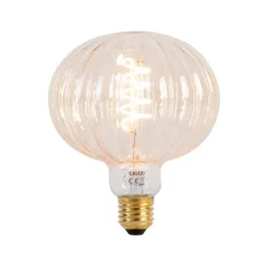 Hanglamp goud 3-lichts incl. LED amber dimbaar - Cava Luxe