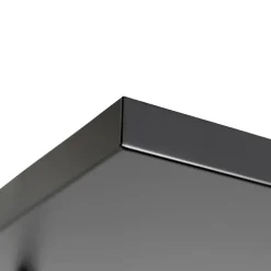 Hanglamp goud met smoke glas langwerpig 5-lichts - Elva