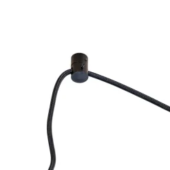 Hanglamp met 5 gekleurde velours kappen 20 cm - Cava