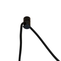 Hanglamp met velours kappen groen, geel en blauw - Cava