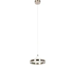 Hanglamp staal 30 cm incl. LED 3-staps dimbaar - Lyani