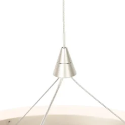 Hanglamp staal 30 cm incl. LED 3-staps dimbaar - Lyani