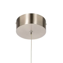 Hanglamp staal 30 cm incl. LED 3-staps dimbaar - Lyani