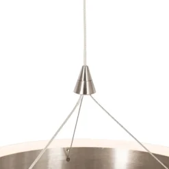 Hanglamp staal langwerpig incl. LED 3-staps dimbaar 3-lichts - Lyani