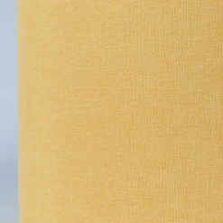 Hanglamp staal met kap 35 cm geel verstelbaar - Blitz