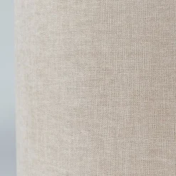 Hanglamp staal met kap 35 cm lichtbruin verstelbaar - Blitz