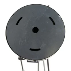 Hanglamp staal met plisse kappen crème 35 cm 2-lichts - Blitz