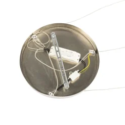 Hanglamp staal rond incl. LED 3-staps dimbaar 3-lichts - Lyani