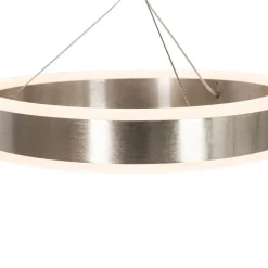 Hanglamp staal rond incl. LED 3-staps dimbaar 3-lichts - Lyani