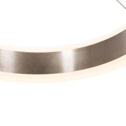 Hanglamp staal rond incl. LED 3-staps dimbaar 3-lichts - Lyani