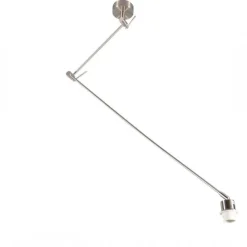 Hanglamp staal zonder kap verstelbaar - Blitz