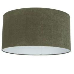 Hanglamp wit met groene kap 50 cm - Combi 1