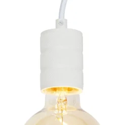 Hanglamp wit voor railsysteem 1-fase - Iconic Cavalux