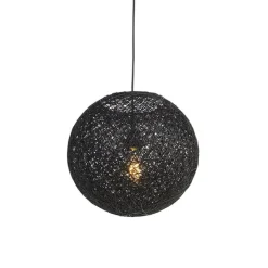 Hanglamp zwart 35 cm - Corda
