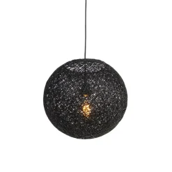 Hanglamp zwart 35 cm - Corda