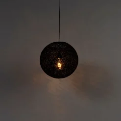 Hanglamp zwart 35 cm - Corda