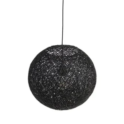 Hanglamp zwart 35 cm - Corda