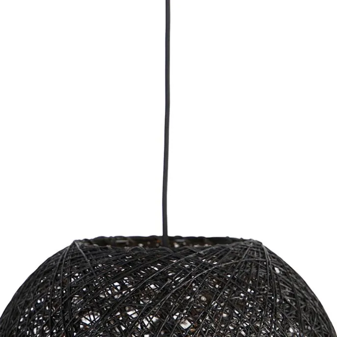 Hanglamp zwart 35 cm - Corda