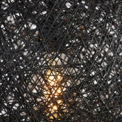 Hanglamp zwart 35 cm - Corda