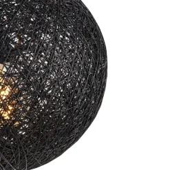 Hanglamp zwart 35 cm - Corda